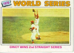 1977 Topps Baseball Cards      413     Cincy Wins WS